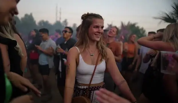 Festival crowd at Mysteryland, 27 August 2022