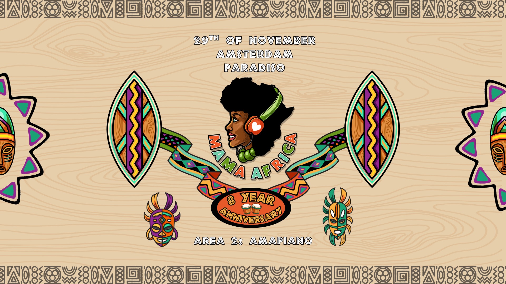 Mama Africa | Amsterdam | 8 Year Anniversary
