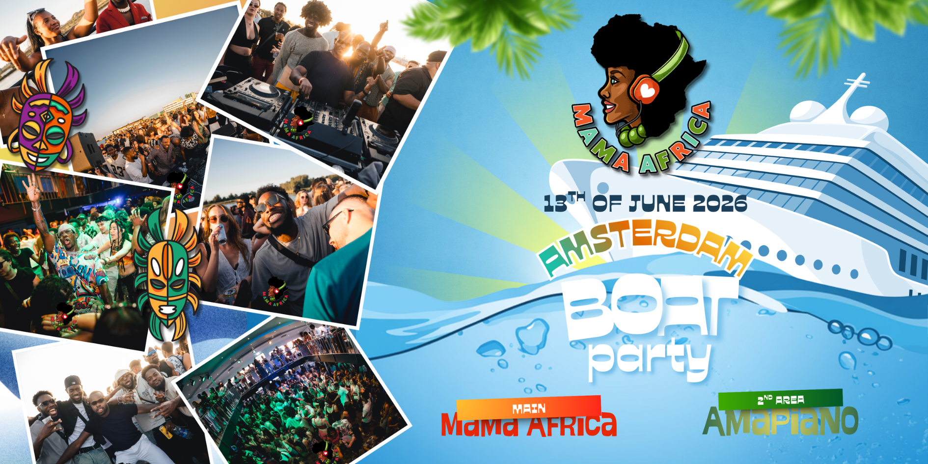 Mama Africa | Amsterdam | Boat Party